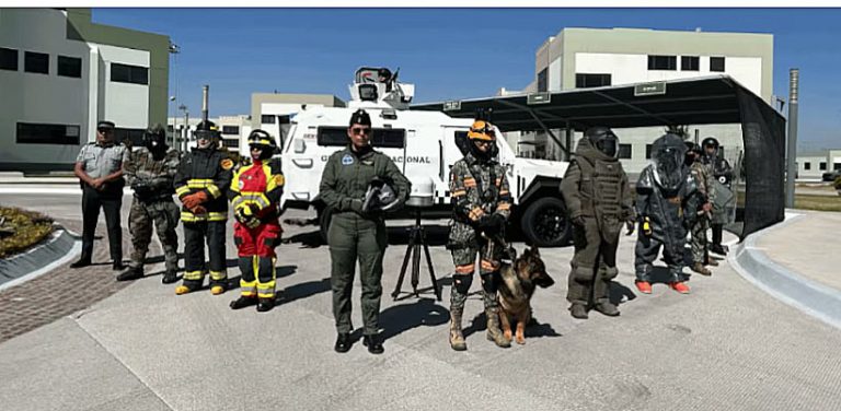 DEFENSA realizó simulacro estratégico de seguridad rumbo al Mundial 2026