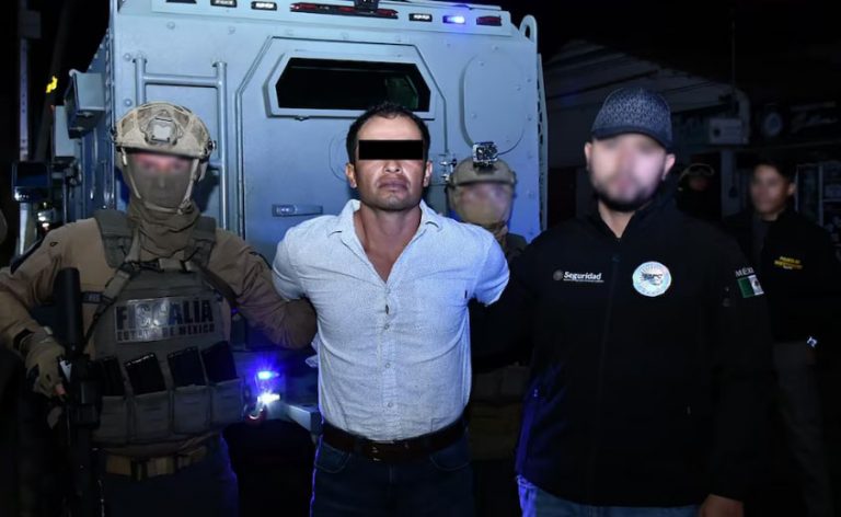 Detienen en Tlaxcala a “Comandante Callejas”, objetivo prioritario del Edomex por extorsión