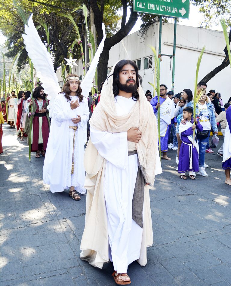 Con el Domingo de Ramos dio inició de la Semana Santa 2026