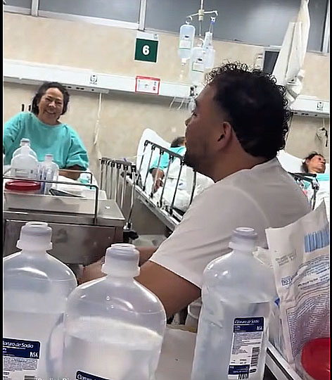 ¡Enfermero de la Unidad Médica de Alta Especialidad (UMAE) de Traumatología y Ortopedia Lomas Verdes le canta a pacientes!