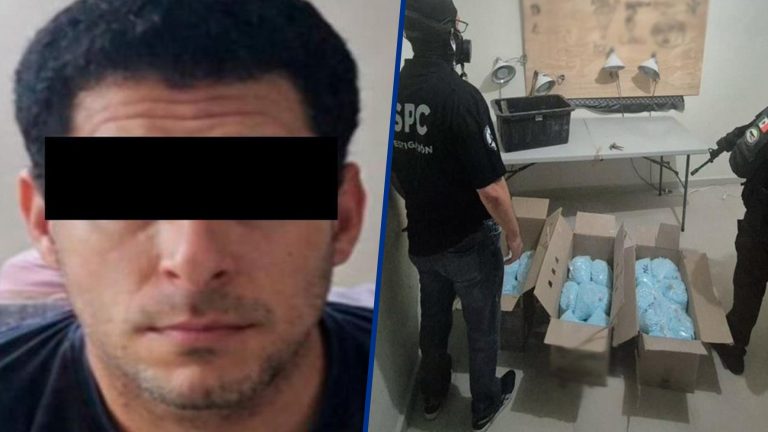 Detienen a Yair ‘N’, traficante en Colima y aseguran 270 kilos de fentanilo