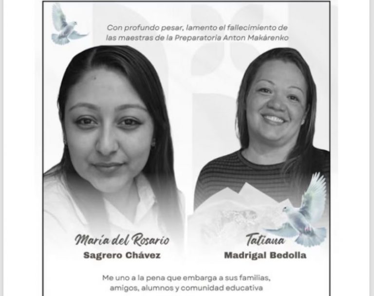 Más de 7 disparos y un arma oculta pistas del asesinato de maestras, en Michoacán