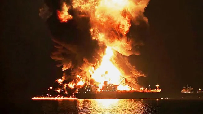 Ataque marítimo golpea ruta petrolera en Irak