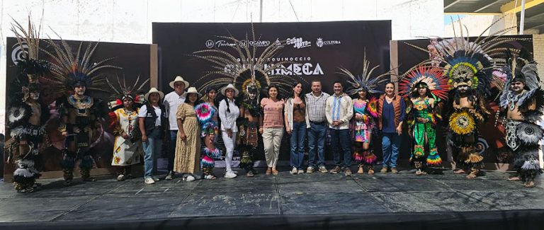 Turistas nacionales y extranjeros, recibieron la energía del equinoccio en “El Cóporo” de Ocampo Guanajuato