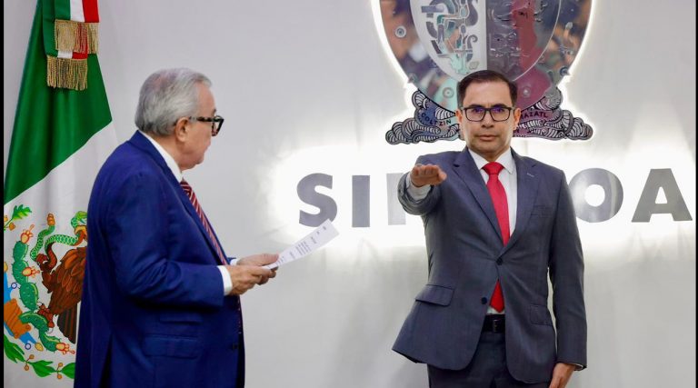 Hay nuevo secretario de Seguridad Pública, en Sinaloa