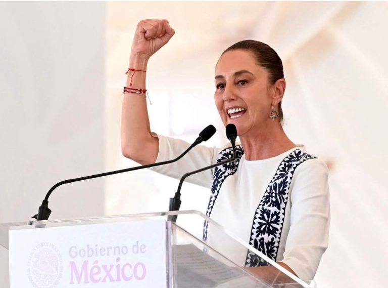 “En México gobierna el pueblo, no el narco”: Sheinbaum le responde a Trump desde Nayarit