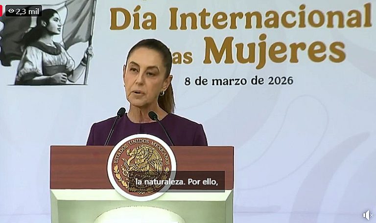 Claudia Sheinbaum encabeza la conmemoración del Día Internacional de las Mujeres