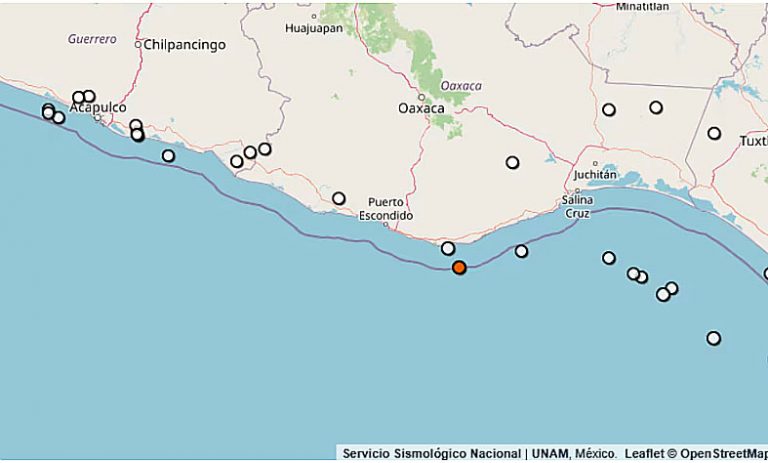 Temblor hoy 10 de marzo en México: se registró un sismo de magnitud 4.0 en Oaxaca