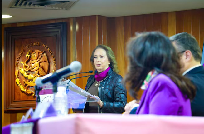 Una sociedad civilizada es aquella que respeta a la mujer, Yasmín Esquivel Mossa