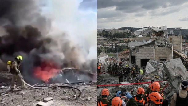 Misiles iraníes caen sobre Tel Aviv y Jerusalén, Israel en alerta máxima