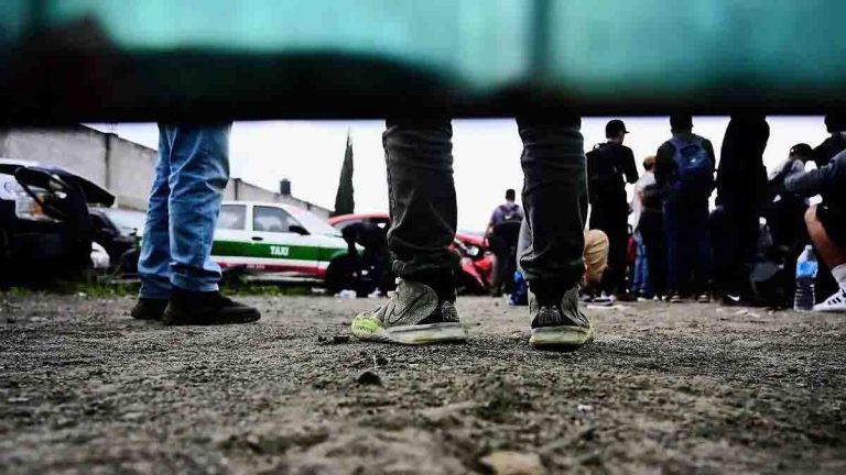 Hallan a 264 migrantes al interior de un tractocamión en Xalapa