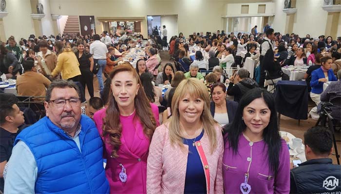 La fuerza de las mujeres panistas se hizo presente en Nicolás Romero