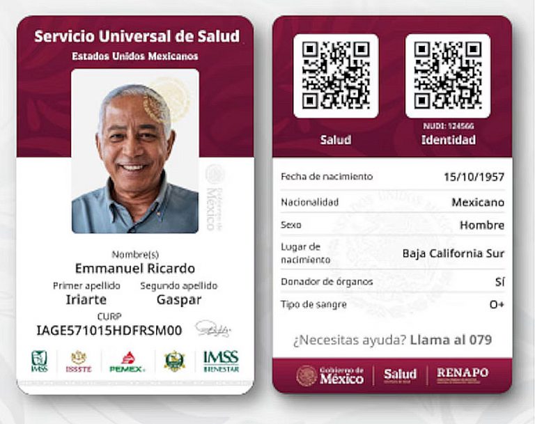 Arranca registro para la Credencial Universal de Salud este lunes 13 de abril