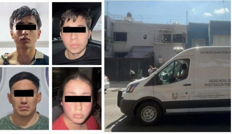 Detienen a cuatro involucrados en asesinato de una familia, en Azcapotzalco
