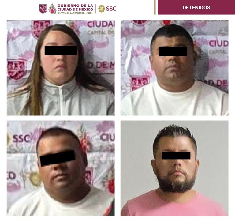 Golpe a red de extorsión en Cuauhtémoc