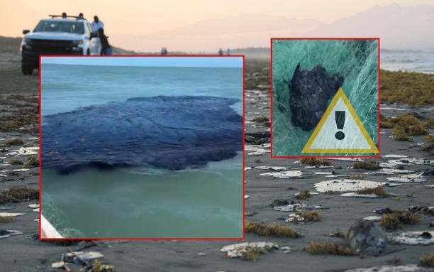 Imágenes confirman: derrame en Golfo de México por ducto de Pemex