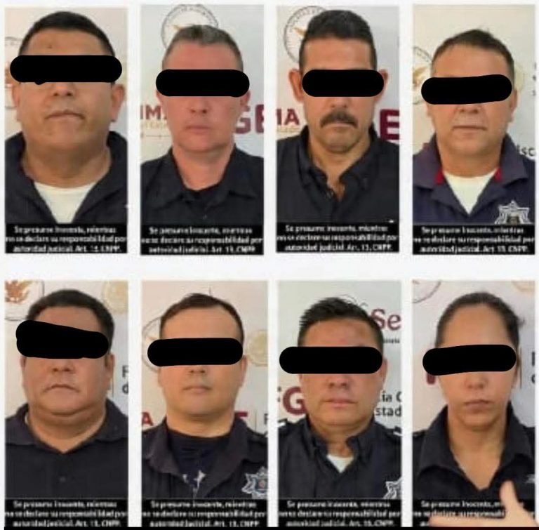 Detienen a 8 policías por nexos con el CJNG
