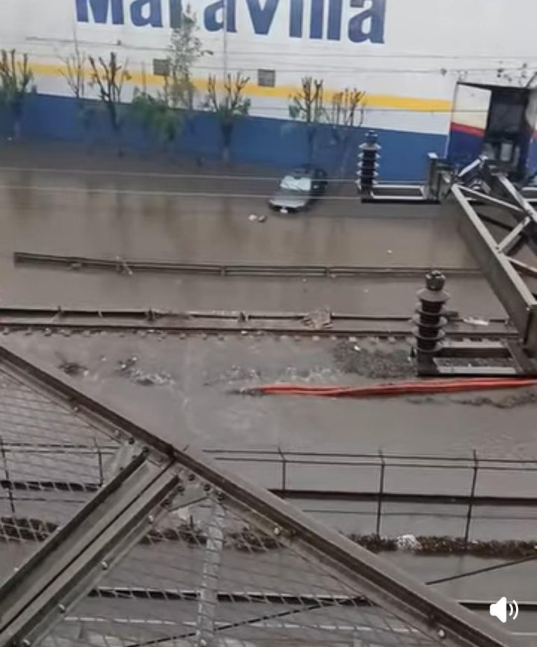 Suspenden temporalmente servicio del Tren Buenavista–AIFA por lluvias