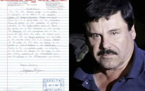 ‘El Chapo’ culpa a gobierno mexicano por violencia y pide ser extraditado