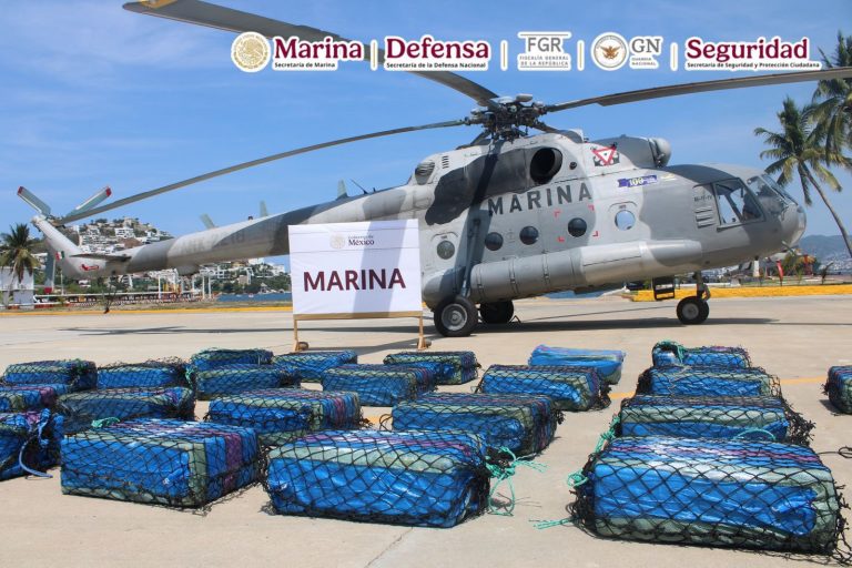 Importante decomiso de cocaína en costas de Guerrero