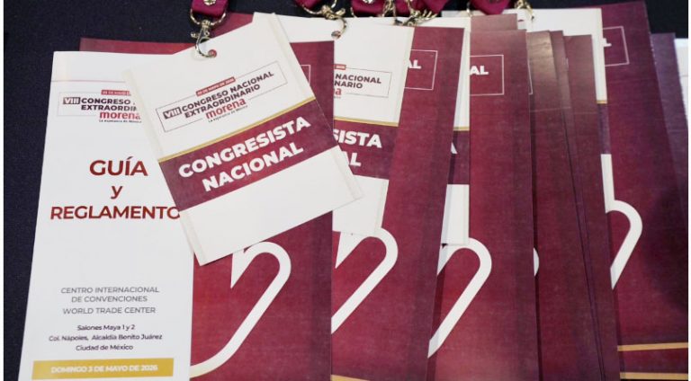 Morena realiza Congreso Nacional para elegir a su nueva dirigencia