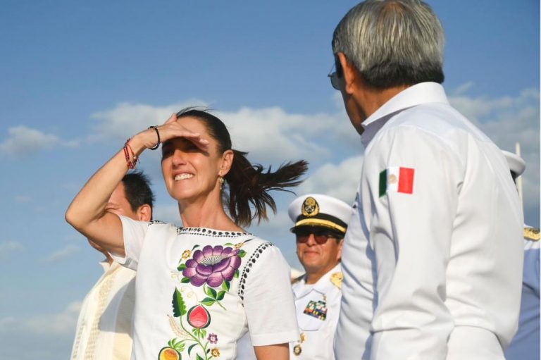“Ya no son tiempos de saqueo, Aquí no mandan intereses extranjeros ni grupos de poder”, Sheinbaum