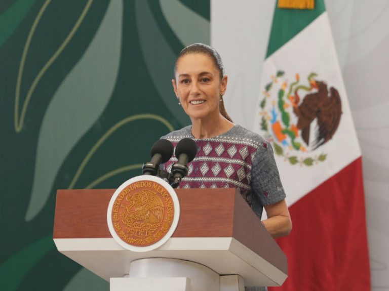 Sheinbaum presume avances de la 4T en derechos laborales