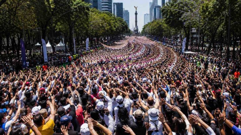 Reforma se convierte en escenario de histórica movilización rumbo al Mundial 2026