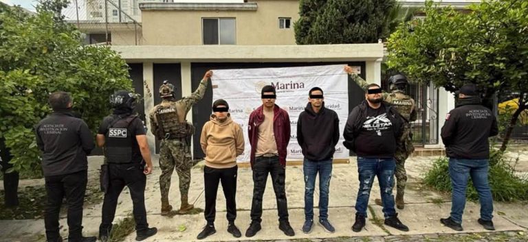 Fuerzas Federales detienen a 6 integrantes de “Los Deltas”, en Zapopan, Jalisco