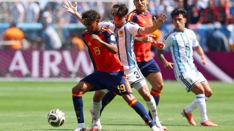 España 0- Argentina 0, termina el primer tiempo de la final del Mundial 2026