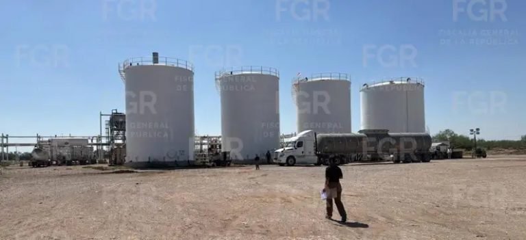 FGR mantiene investigación por megadecomiso de 3.7 millones de litros de hidrocarburo, en Reynosa