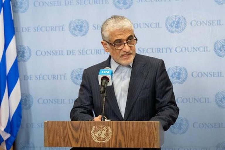Irán acusa a Estados Unidos de crímenes de guerra ante el Consejo de Seguridad de la ONU