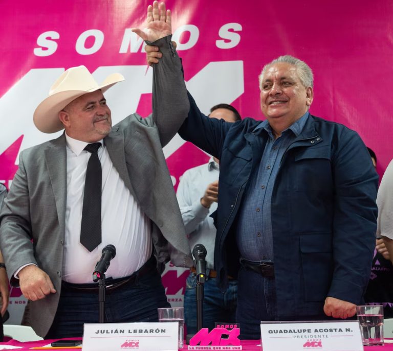 Julián LeBaron se suma a Somos México; para buscar gubernatura de Chihuahua, en 2027
