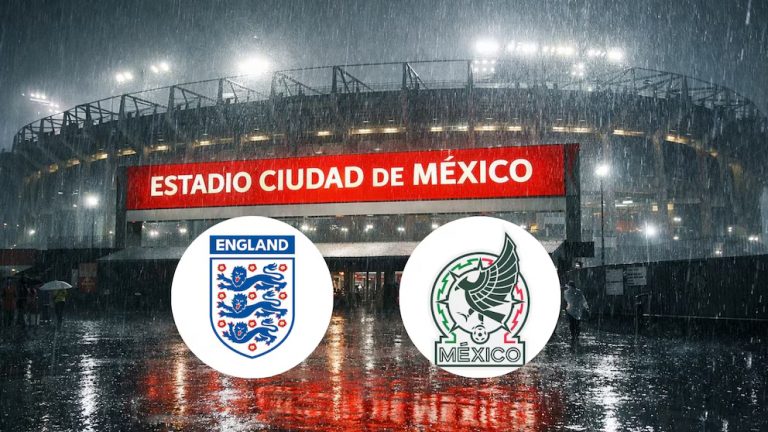 México vs Inglaterra tendrá lluvias fuertes y posible caída de granizo