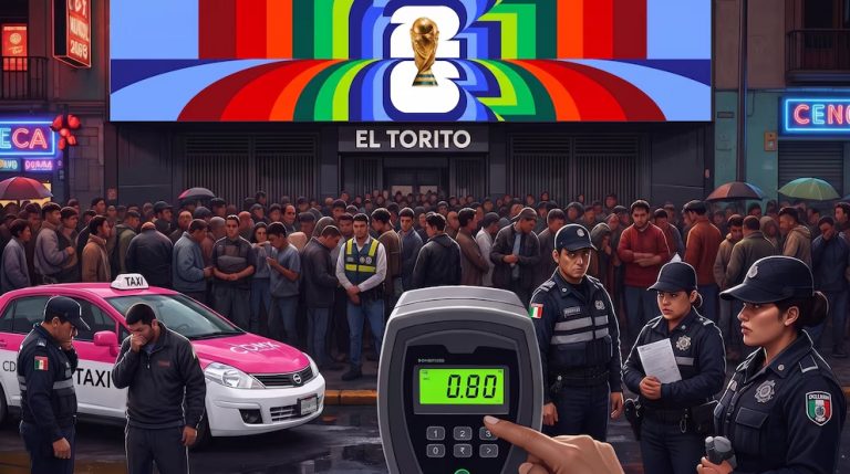 Mundial 2026 disparó remisiones al “Torito”: más de 800 conductores rebasaron el límite del alcoholímetro