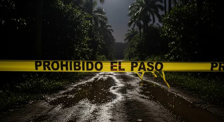 Hallan dos decapitados con narcomensajes, en Tabasco