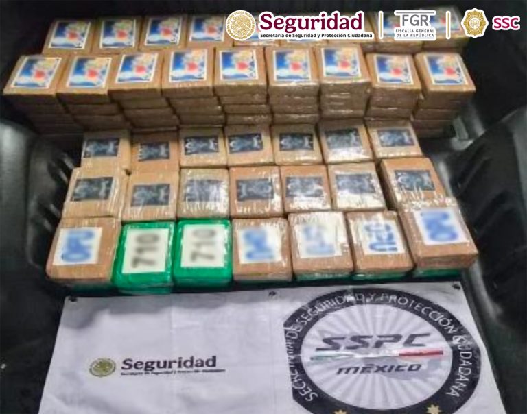 Decomiso histórico de cocaína en la CDMX