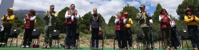 Sheinbaum arranca en Puebla la Jornada Nacional de Reforestación