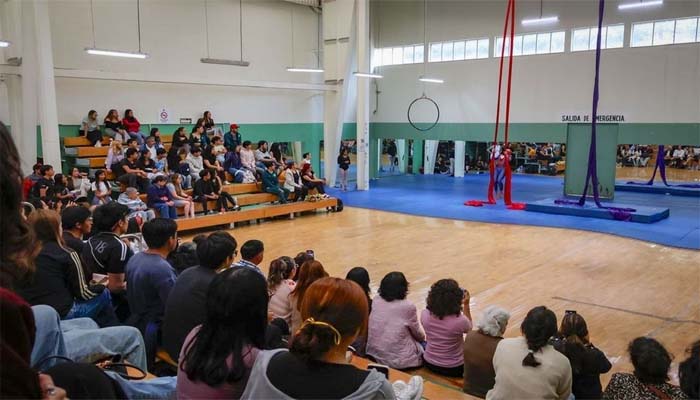 Danza aérea, una nueva alternativa para la activación física en la UAEMéx