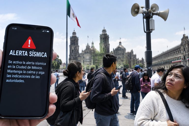 Confusión por activación de alerta sísmica previo al Simulacro Nacional