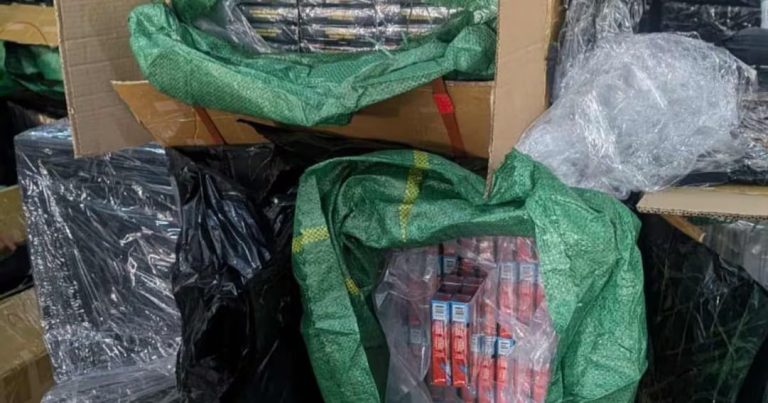 Decomisan 13 millones de cigarrillos apócrifos