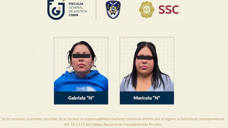 Procesan a dos mujeres por narcomenudeo en la colonia Morelos: serían integrantes de La Unión Tepito