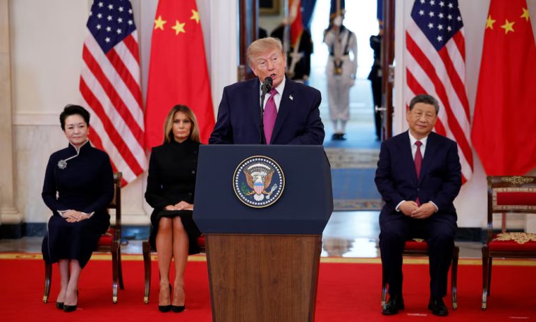 Comenzaron las reuniones; entre Donald Trump y Xi Jinping, en la Casa Blanca