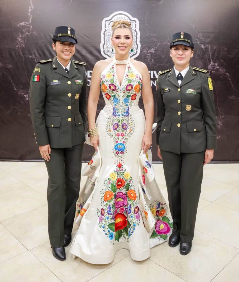 Vestido de Marina del Pilar, el lujo que vuelve a desatar la polémica
