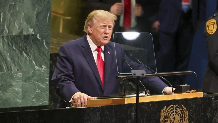 «México, epicentro del narco en el mundo», dice Trump en ONU