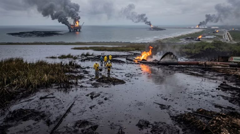 Pemex acumula al menos 10 emergencias en 2026, por derrames, fugas e incendios
