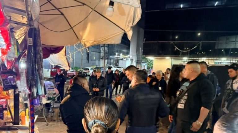 Matan a hombre a balazos afuera de Metro Hidalgo