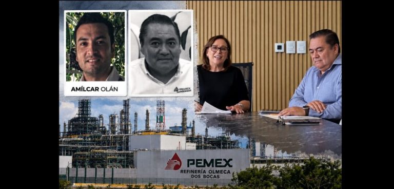 Amílcar Olán presume contratos en Dos Bocas con mano derecha de Rocío Nahle