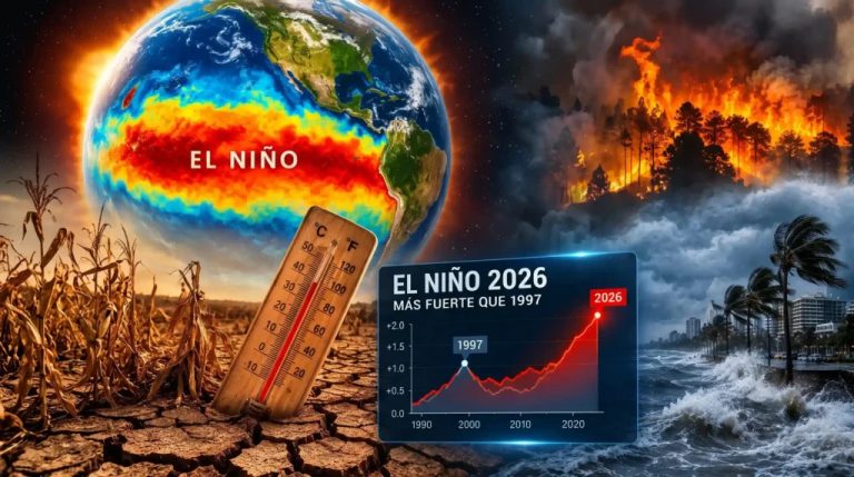Alerta climática mundial, científicos advierten que «El Niño» 2026 superará récords históricos de 1997