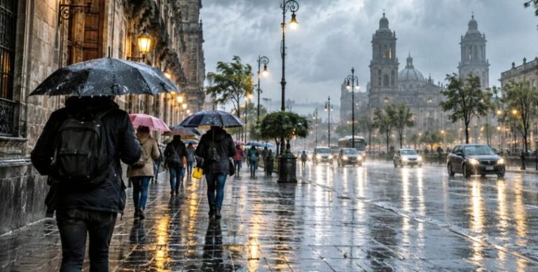 México se prepara para un fin de semana frío y lluvioso